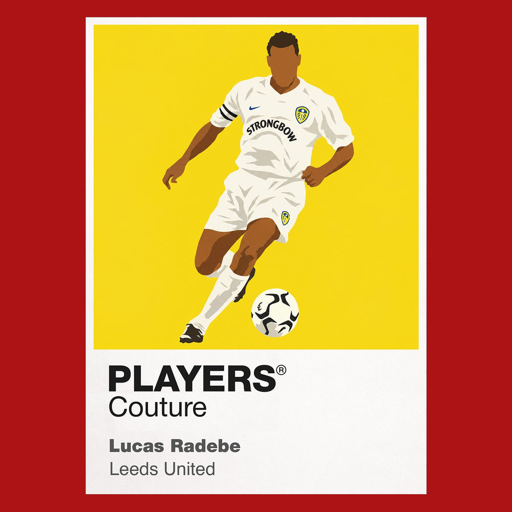 Lucas Radebe Leeds United Men's Hoodie - Red