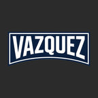 Lucas Vazquez Logo Men's Hoodie – black close-up detail shot of the Lucas Vazquez Players Couture logo design
