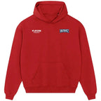Lucas Vazquez hoodie – red men's hoodie featuring the Lucas Vazquez Players Couture logo