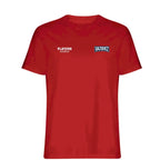 Lucas Vazquez t-shirt – red men's t-shirt featuring the Lucas Vazquez Players Couture logo