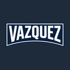 Lucas Vazquez Logo Men's Hoodie – navy close-up detail shot of the Lucas Vazquez Players Couture logo design