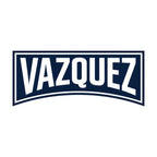Lucas Vazquez Logo Men's Hoodie – white close-up detail shot of the Lucas Vazquez Players Couture logo design