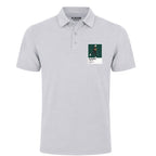 Ludvig Aberg Golf Icon Frame Men's Polo Shirt - Light Gray