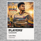 Luis Diaz Colombia Atlas Frame artwork by Players Couture