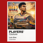 Luis Diaz Colombia Atlas Frame artwork by Players Couture