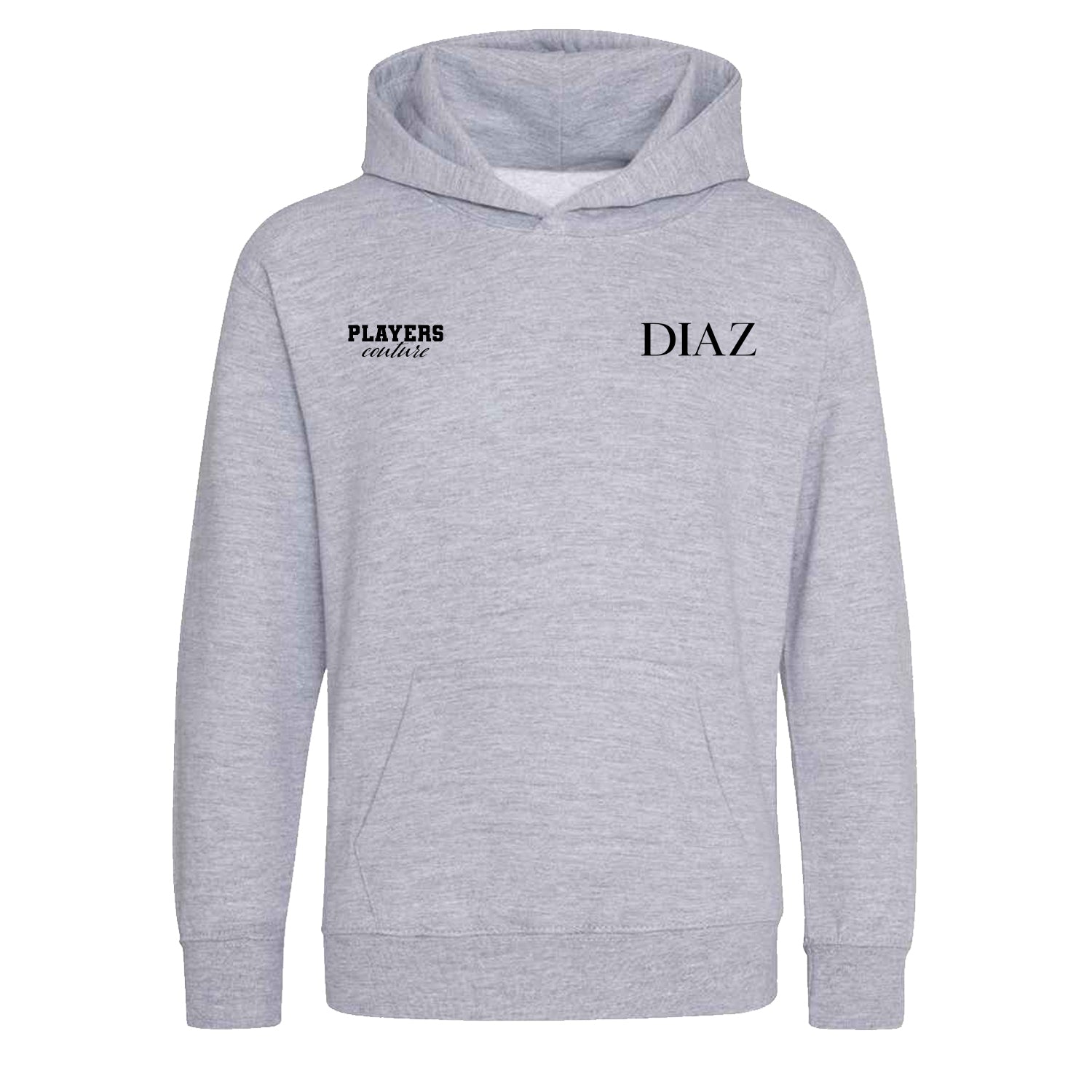 Luis Diaz Logo Players Couture Kids Hoodie Gray