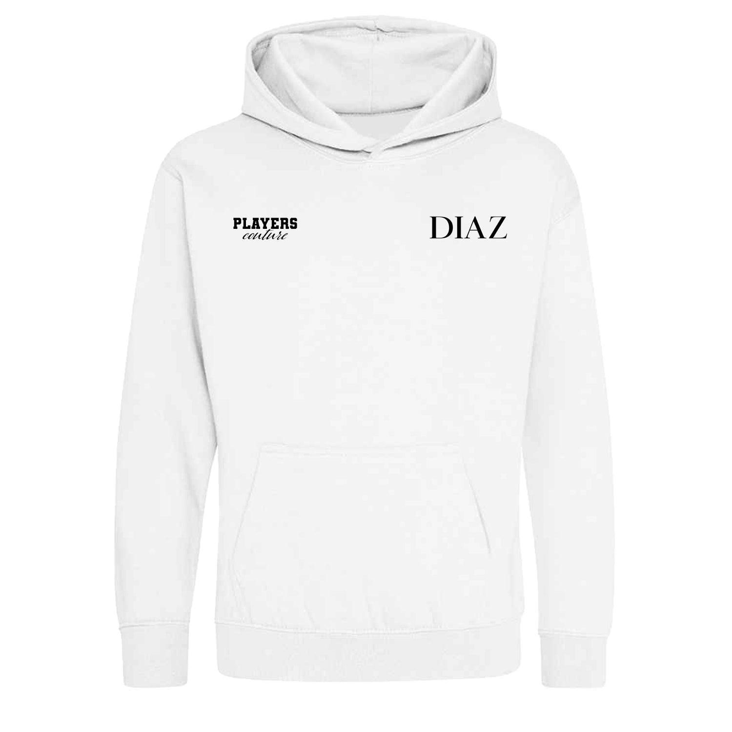 Luis Diaz Logo Players Couture Kids Hoodie White