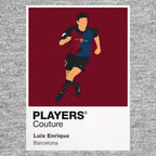 Luis Enrique Barcelona Icon Frame — Gray