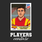 Luis Enrique World Cup Sticker Kids Hoodie – luis enrique black Players Couture design