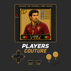 Luis Figo Legend 8-Bit Men's Hoodie - image 1