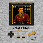 Luis Figo Legend 8-Bit Men's Hoodie - image 9
