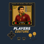 Luis Figo Legend 8-Bit Men's Hoodie - image 7