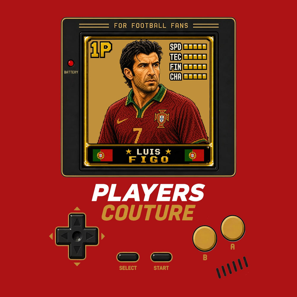 Luis Figo Legend 8-Bit Men's Hoodie - image 8