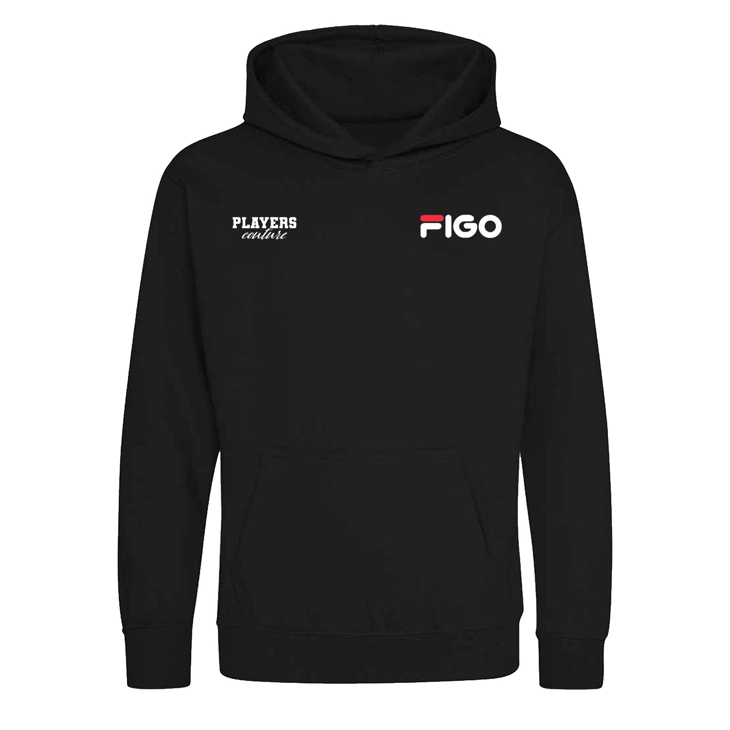 Luis Figo Logo Players Couture Kids Hoodie Black
