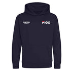 Luis Figo Logo Players Couture Kids Hoodie Navy