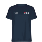Luis Figo Logo Players Couture Mens T-Shirt Navy