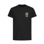 Luis Figo World Cup Sticker Kids T-Shirt – luis figo sticker kids black tshirt Players Couture design