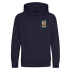 Luis Figo World Cup Sticker Kids Hoodie – luis figo sticker kids navy hoodie Players Couture design