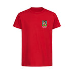 Luis Figo World Cup Sticker Kids T-Shirt – luis figo sticker kids red tshirt Players Couture design