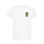 Luis Figo World Cup Sticker Kids T-Shirt – luis figo sticker kids white tshirt Players Couture design