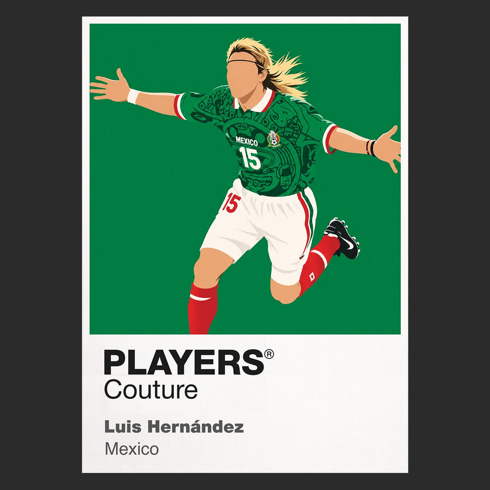 Luis Hernández Icon Frame artwork in black