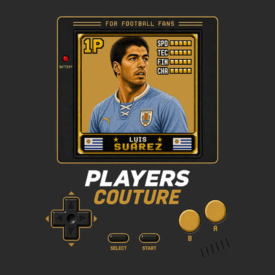 Luis Suarez Legend 8-Bit Men's Hoodie - image 1