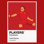 Luis Suarez Liverpool Icon Frame Men's T-Shirt