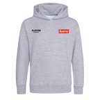 Luis Suarez Logo Players Couture Kids Hoodie Gray