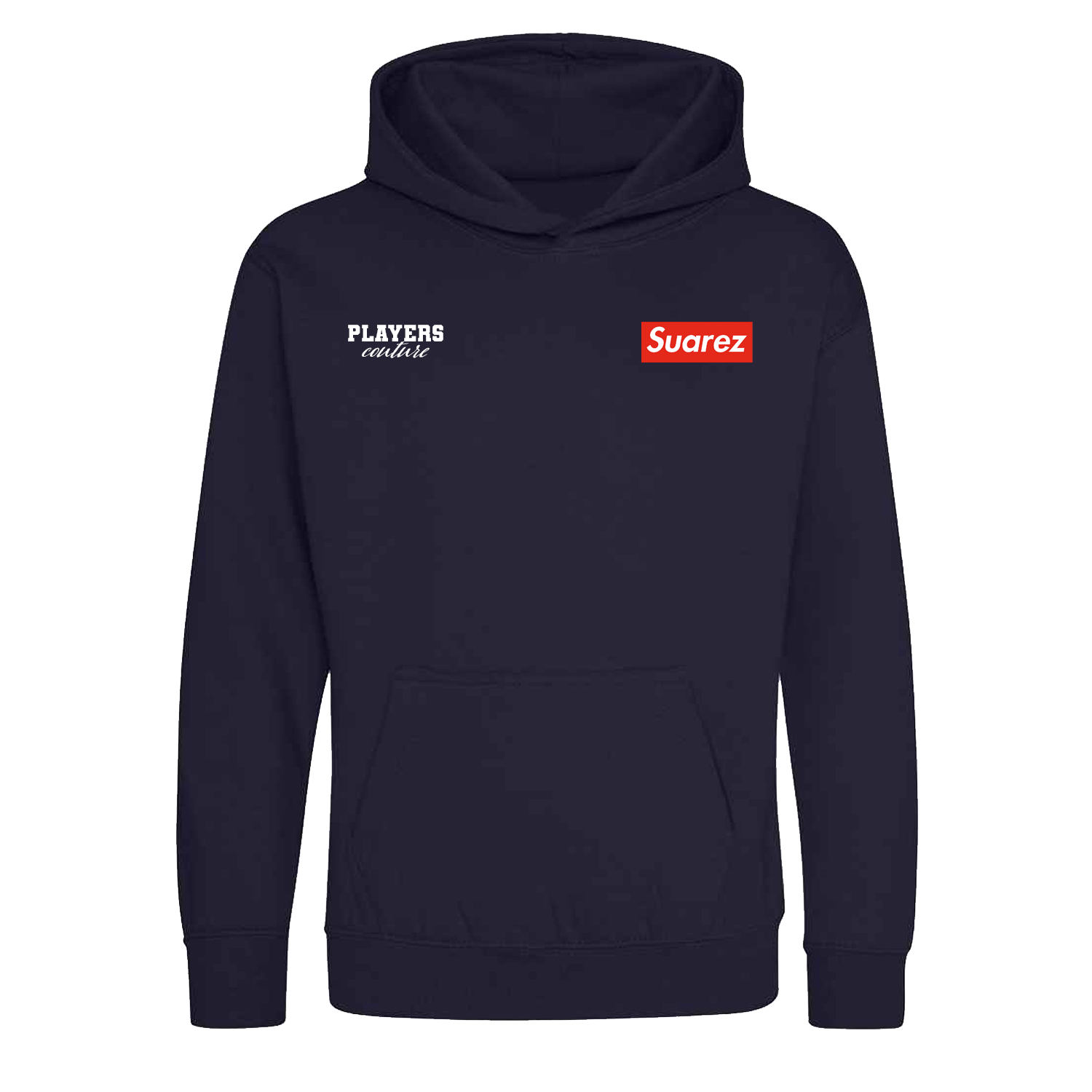 Luis Suarez Logo Players Couture Kids Hoodie Navy