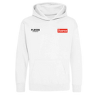 Luis Suarez Logo Players Couture Kids Hoodie White