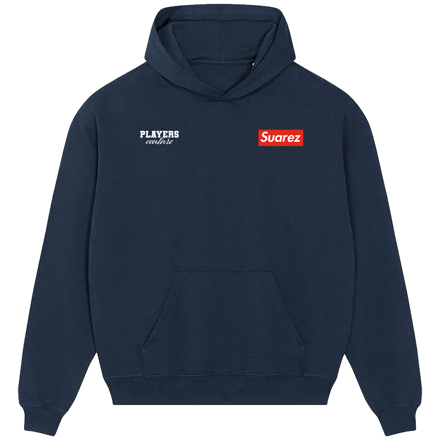 Luis Suarez Logo Players Couture Men's Casual Hoodie Navy