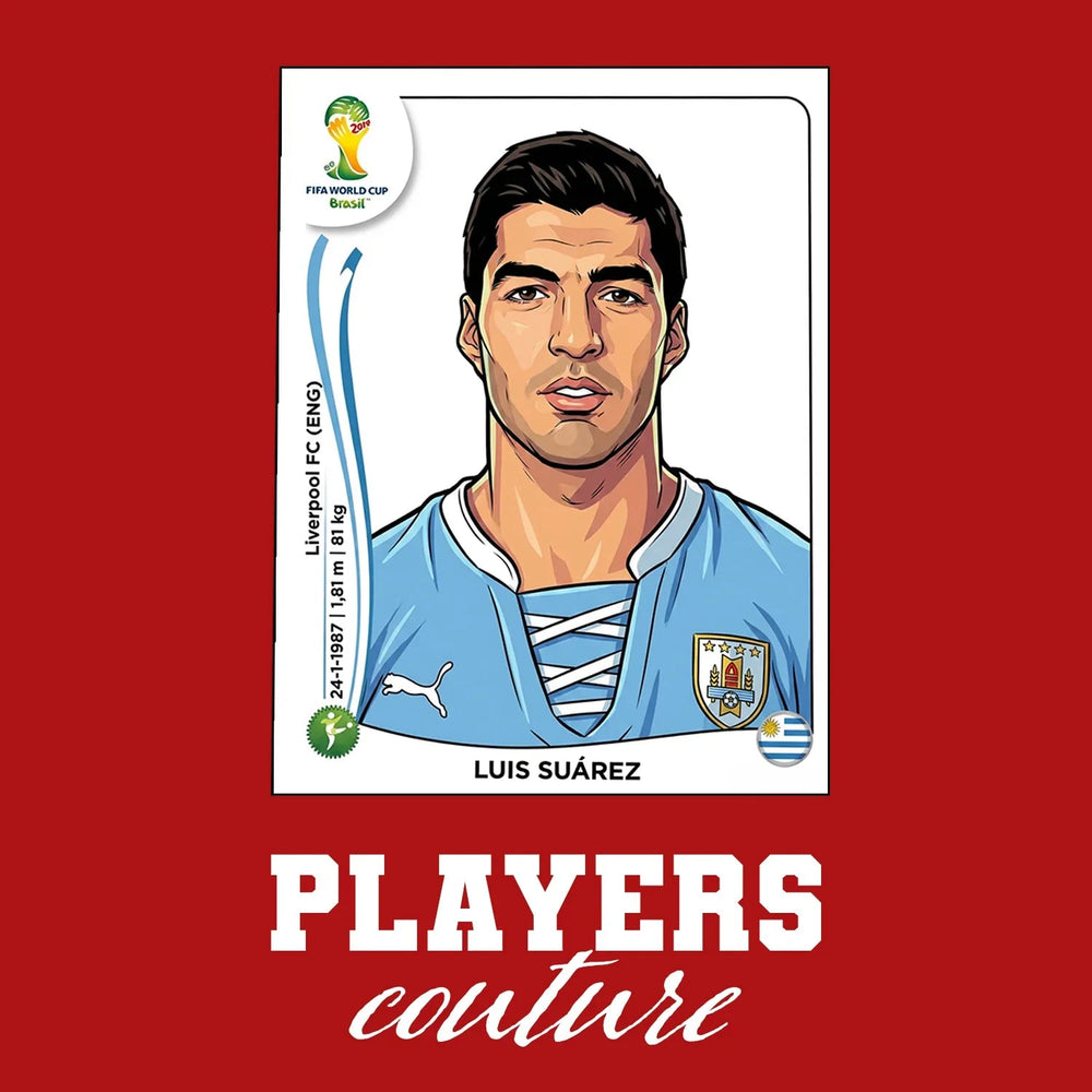 Luis Suarez World Cup Sticker Kids Hoodie – luis suarez red Players Couture design