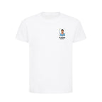 Luis Suarez World Cup Sticker Kids T-Shirt – luis suarez sticker kids white tshirt Players Couture design