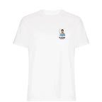 Luis Suarez World Cup t-shirt – white men's t-shirt featuring the Luis Suarez World Cup Players Couture logo