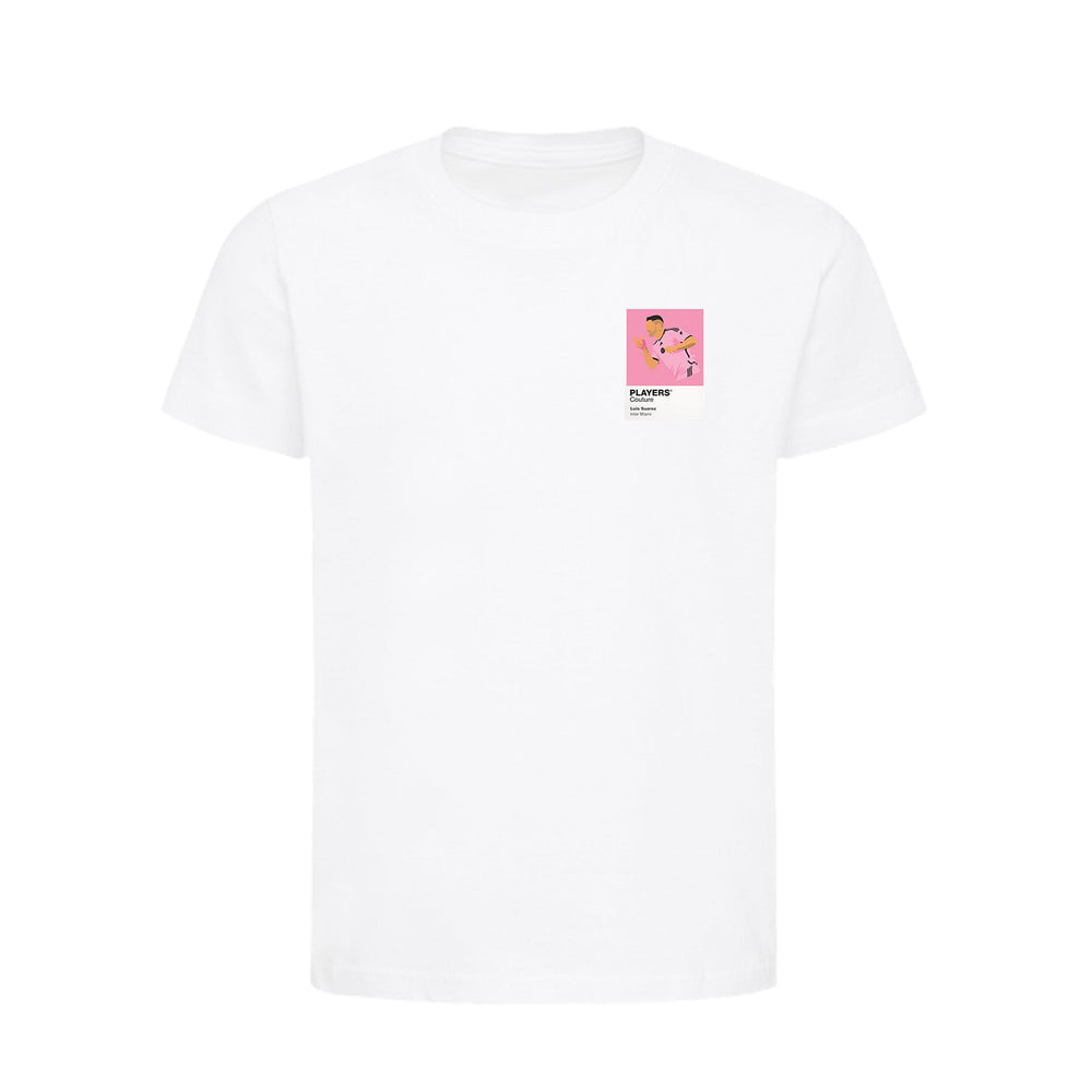 Luis Suarez Inter Miami Icon Frame Kids T-Shirt — White