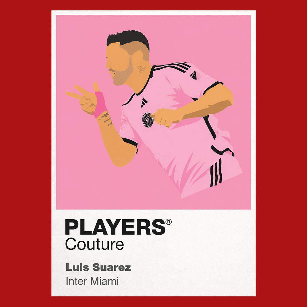 Luis Suarez Inter Miami Icon Frame — Red