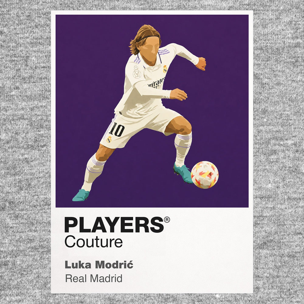 Luka Modrić 2 Real Madrid Men's Hoodie - Grey