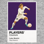 Luka Modrić 2 Real Madrid Men's Hoodie - Grey