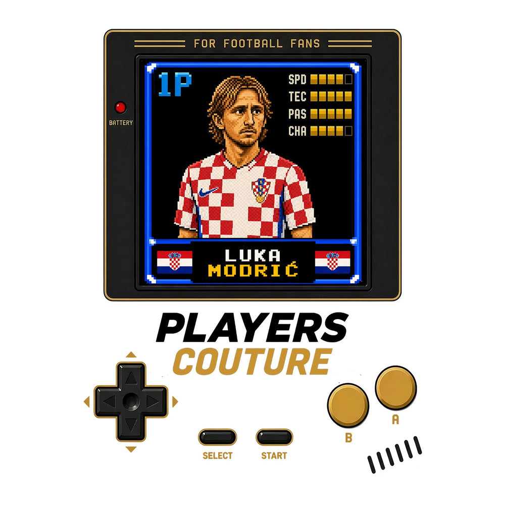 Luka Modric Icon 8-Bit Men's Hoodie - image 6