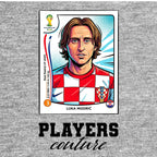 Luka Modric World Cup Sticker Men's Hoodie – luka modric grey Players Couture design