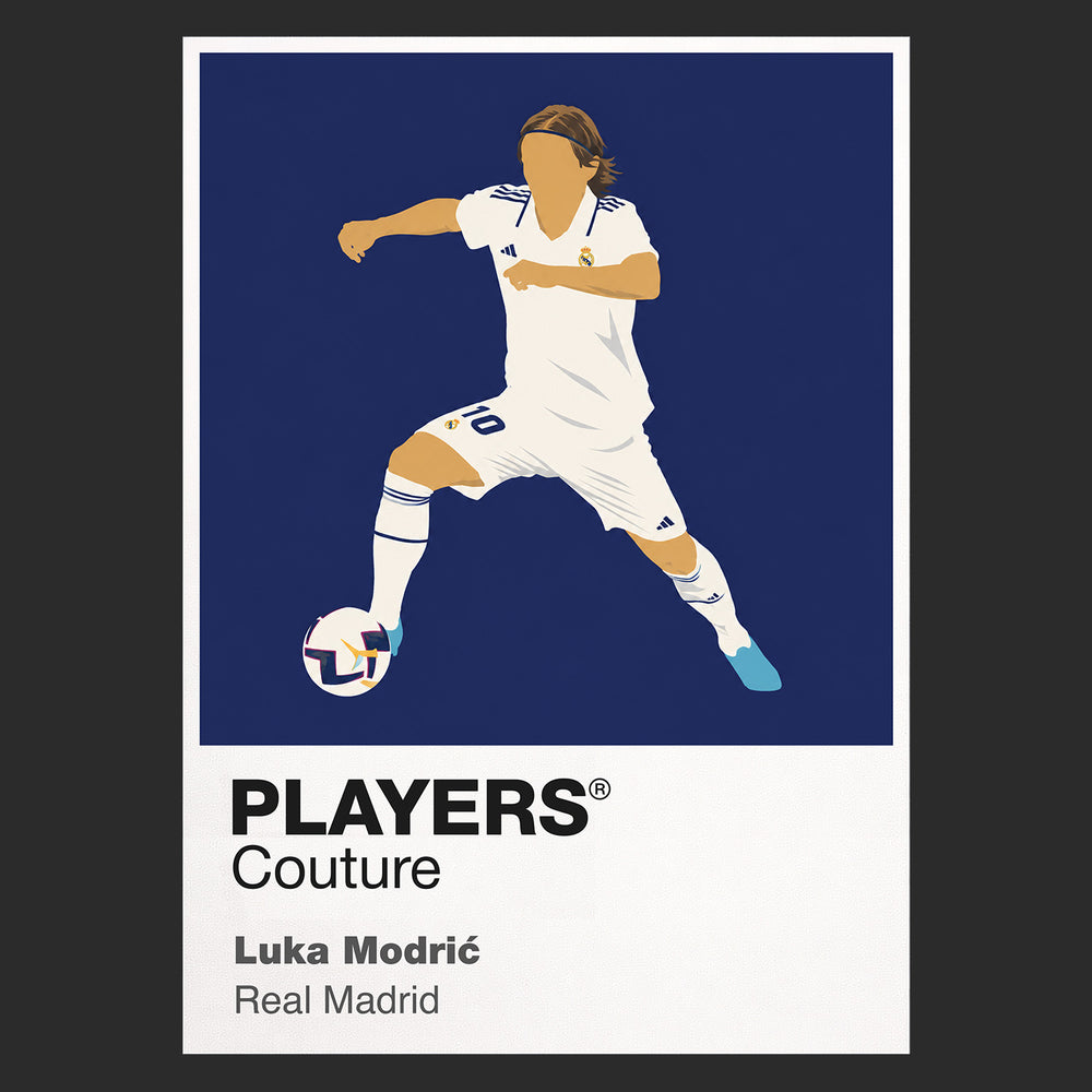 Luka Modric Real Madrid Icon Frame — Black