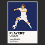 Luka Modric Real Madrid Icon Frame — Black