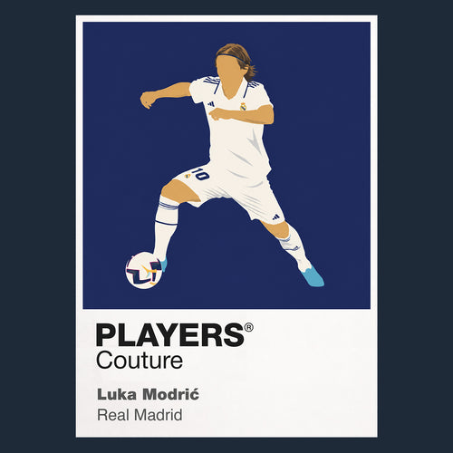 Luka Modric Real Madrid Icon Frame — Navy