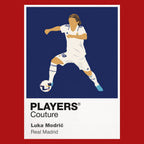 Luka Modric Real Madrid Icon Frame — Red