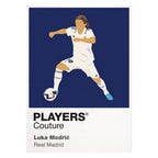 Luka Modric Real Madrid Icon Frame — White