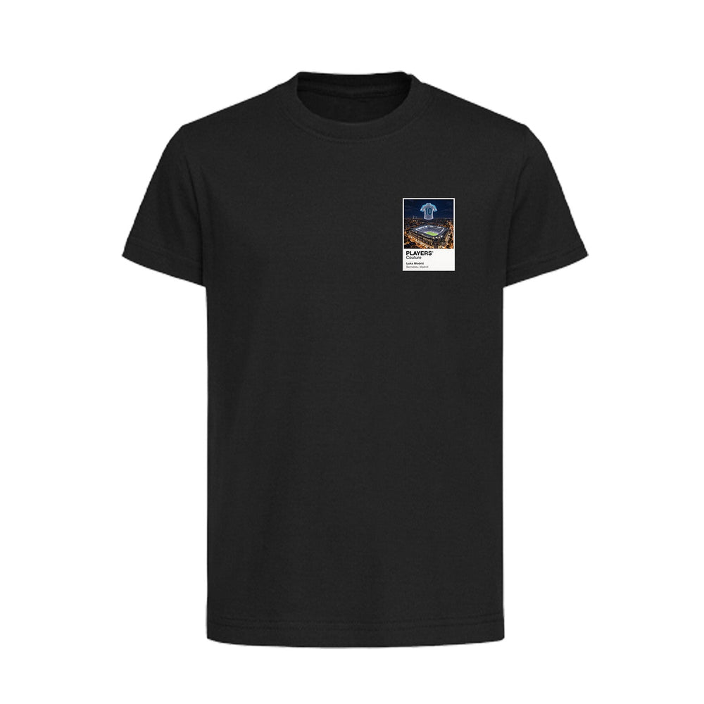 Luka Modrić Real Madrid Icons in Lights Frame Kids T-Shirt in Black