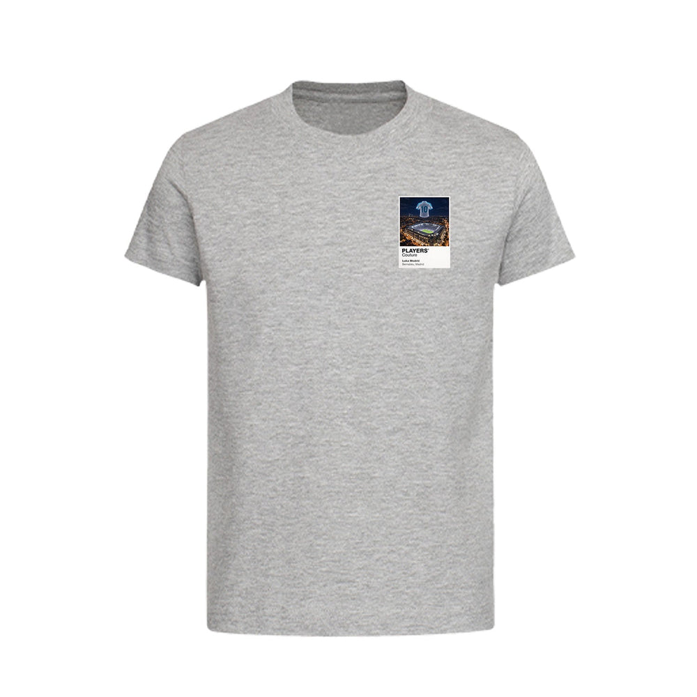 Luka Modrić Real Madrid Icons in Lights Frame Kids T-Shirt in Gray