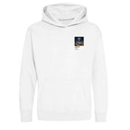 Luka Modrić Real Madrid Icons in Lights Frame Kids Hoodie in White