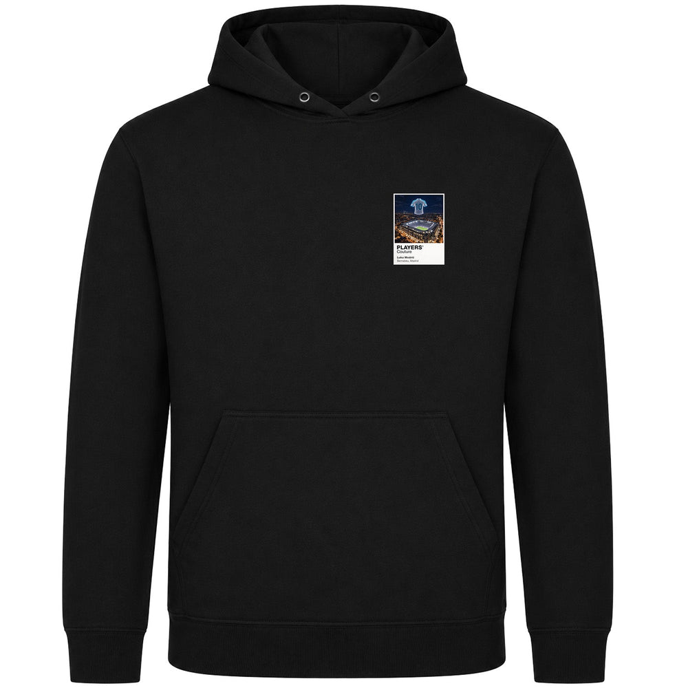 Luka Modrić Real Madrid Icons in Lights Frame Men's Hoodie in Black