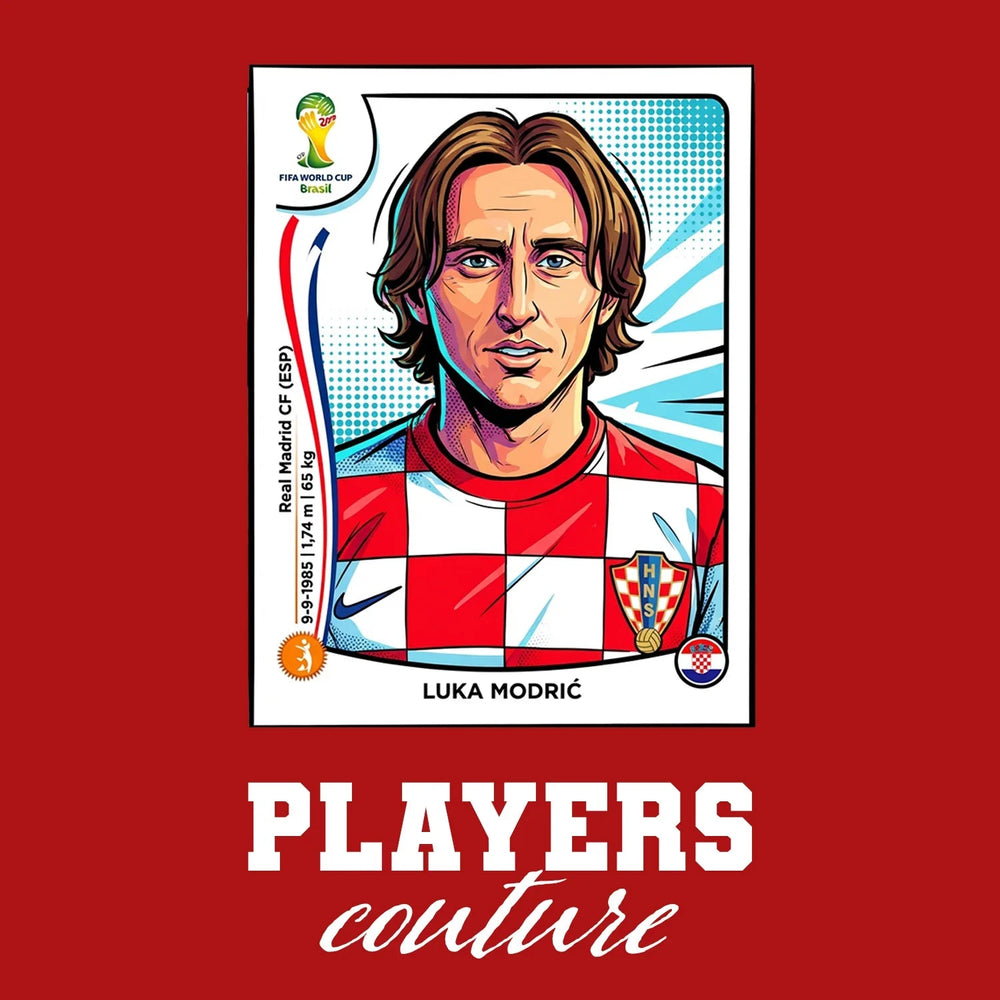 Luka Modric World Cup Sticker Men's Hoodie – luka modric red Players Couture design
